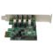 StarTech.com PCI-E LP controller card (4 USB 3.0 ports)