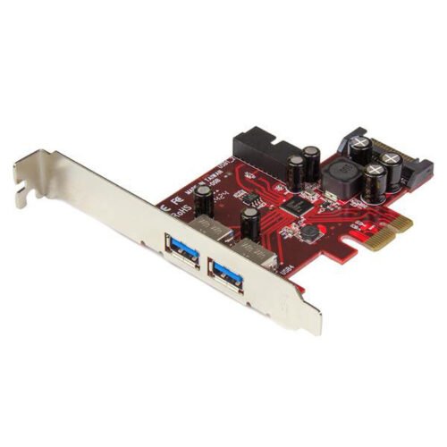 StarTech.com 4 Port USB 3.0 PCI Express Controller Card – 2 External 2 Internal