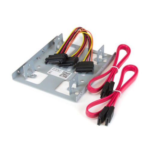 StarTech.com Mounting Kit for 2 x 2.5 inchSATA HDD / SSD in 3.5 inch Rack