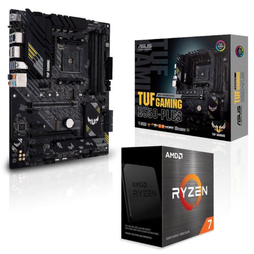 AMD Ryzen 7 5800X ASUS TUF GAMING B550-PLUS PC Upgrade Bundle