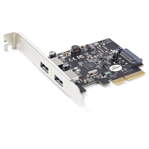 StarTech.com PCI Express to 2 Port USB 3.1 Type-A Controller Card with UASP