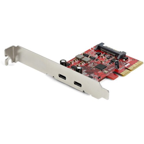 StarTech.com PCI Express to 2 Port USB 3.1 Type-C Controller Card with UASP