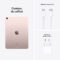 Apple iPad Air (2022) Wi-Fi 64GB Pink