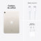 Apple iPad Air (2022) Wi-Fi 256GB Starlight