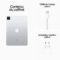 Apple iPad Pro (2022) 11 inch 128GB Wi-Fi Silver