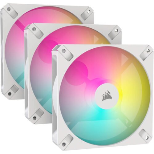Corsair PWM iCUE AR120 Digital RGB Triple Pack White