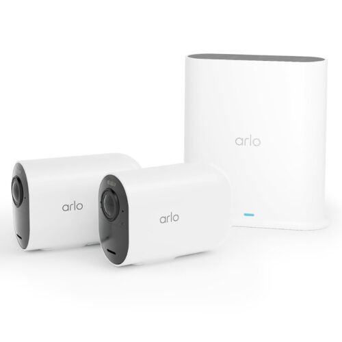 Arlo Ultra 2 XL Security System 2 Camera Kit – White (VMS5242-200EUS)