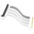 Cooler Master Master Accessory Riser Cable PCIe 4.0 x16 – 200mm – Blanc