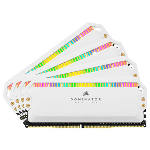 Corsair Dominator Platinum RGB 32 GB (4 x 8 GB) DDR4 3200 MHz CL16 – White