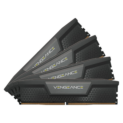 Corsair Vengeance DDR5 128 GB (4 x 32 GB) 5600 MHz CL40 – Black