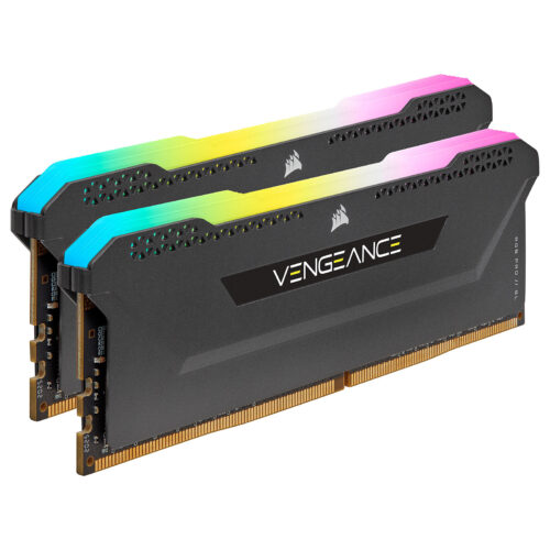 Corsair Vengeance RGB PRO SL Series 16GB (2x16GB) DDR4 3200MHz CL16 – Black