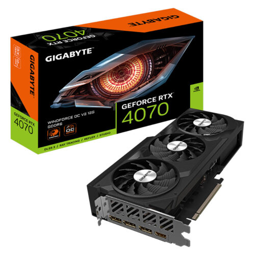 Gigabyte GeForce RTX 4070 WINDFORCE OC 12G V2