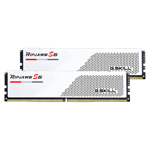 G.Skill RipJaws S5 Low Profile 32 GB (2 x 16 GB) DDR5 5600 MHz CL46 – White