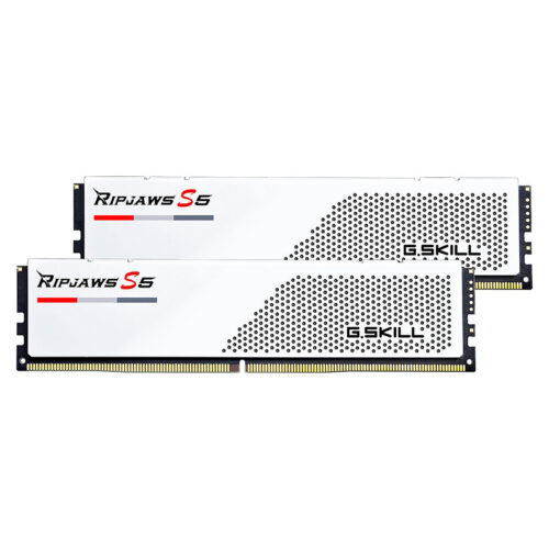 G.Skill RipJaws S5 Low Profile 32 GB (2 x 16 GB) DDR5 6000 MHz CL36 – White