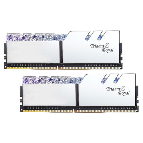 G.Skill Trident Z Royal 16GB (2x8GB) DDR4 3600MHz CL16 – Silver