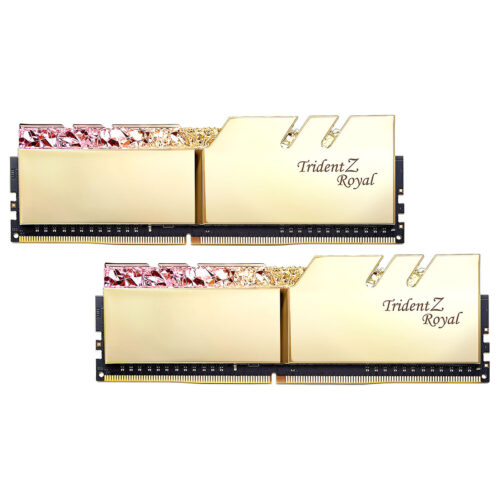 G.Skill Trident Z Royal 32 GB (2 x 16 GB) DDR4 4266 MHz CL19 – Gold