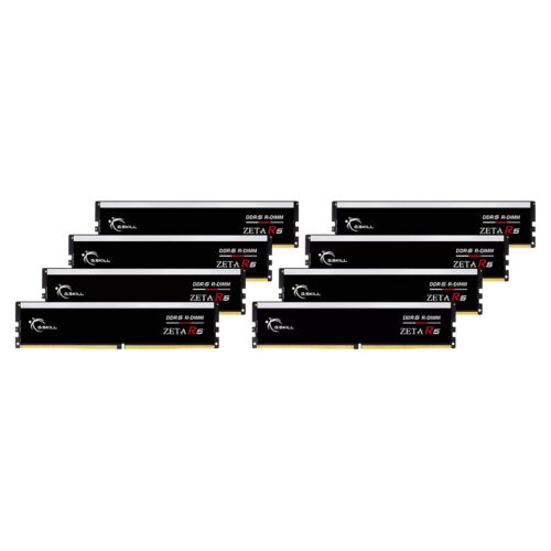 G.Skill Zeta R5 128 GB (8 x 16 GB) DDR5 ECC Registered 6000 MHz CL30