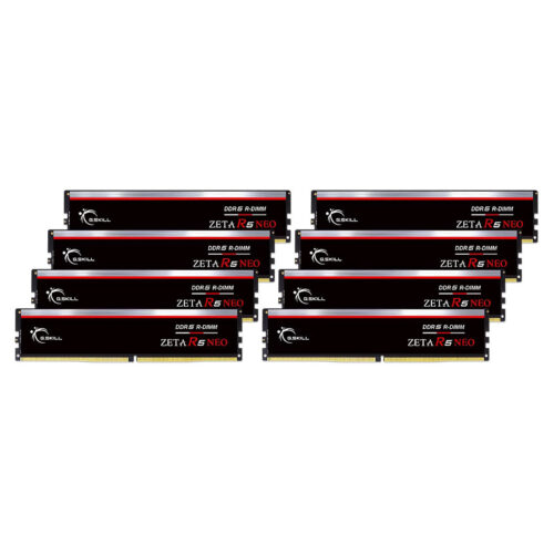 G.Skill Zeta R5 Neo 256GB (8 x 32GB) DDR5 ECC Registered 6400 MHz CL32