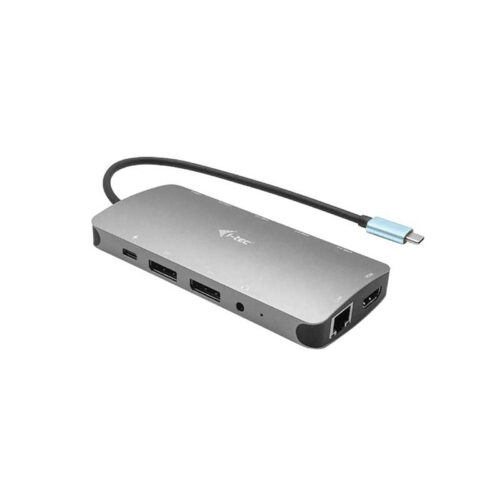 i-tec USB-C Metal Nano Dock 3x – 2 x Display Port 1 x HDMI 1 x Power Delivery 100W