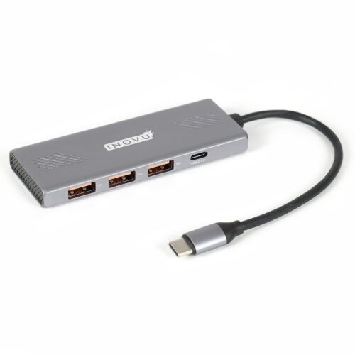 INOVU USB-C Hub to 3x USB-A and 1x USB-C