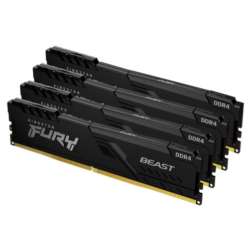 Kingston FURY Beast 128GB (4x32GB) DDR4 3200MHz CL16