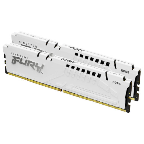 Kingston FURY Beast 32GB (2 x 16GB) DDR5 6400 MHz CL32 – White