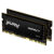 Kingston FURY Impact SO-DIMM 32 GB (2 x 16 GB) DDR4 2666 MHz CL15