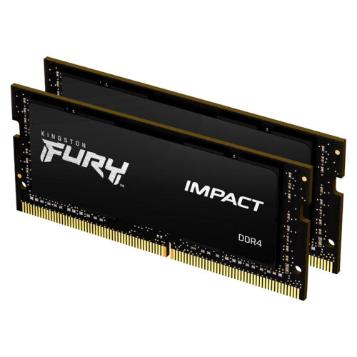 Kingston FURY Impact SO-DIMM 32 GB (2 x 16 GB) DDR4 2666 MHz CL15