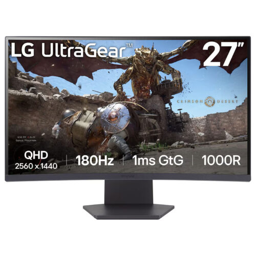 LG 27″ LED – UltraGear 27GS60QC-B