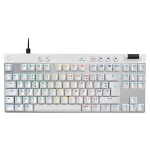 Logitech G Pro X TKL Rapid Linear (Blanc)