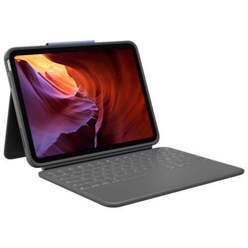 Logitech Rugged Folio iPad 10.9″ (10e génération) (Gris Oxford)