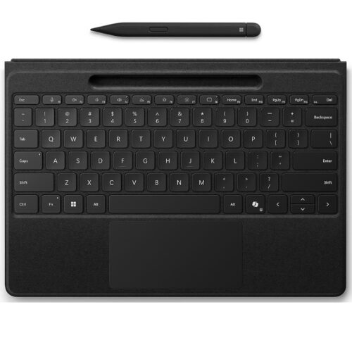 Microsoft Surface Pro Flex Keyboard avec stylet Slim Pen – Noir