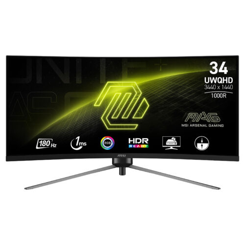 MSI 34″ LED – MAG 345CQR