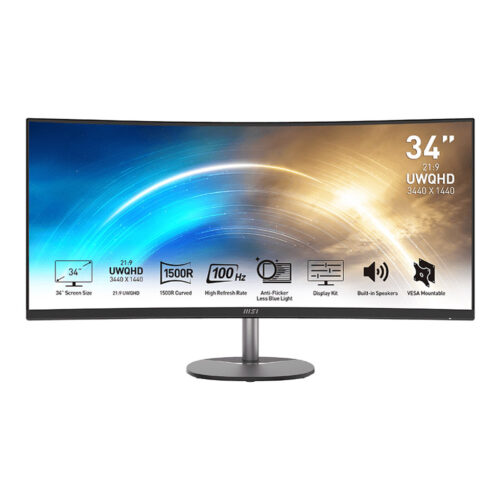 MSI 34″ LED – PRO MP341CQ