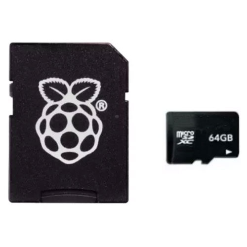 Raspberry 64GB micro-SD card with Noobs