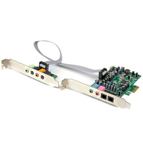 StarTech.com 7.1 channel PCI Express sound card for surround sound